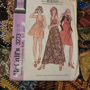 McCall's Vintage Dress Pattern